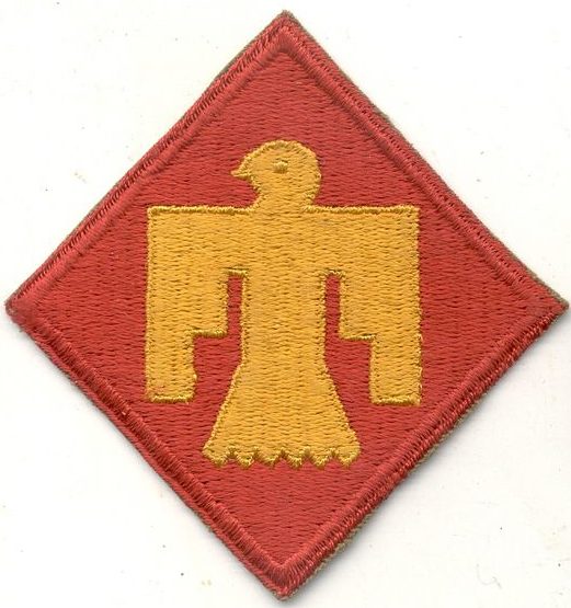 45-я пехотная дивизия. Созданная в 1943 году.