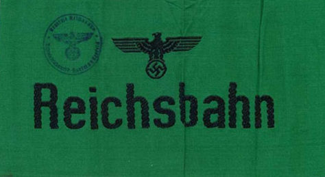 Стандартные нарукавные повязки Reichbahn.