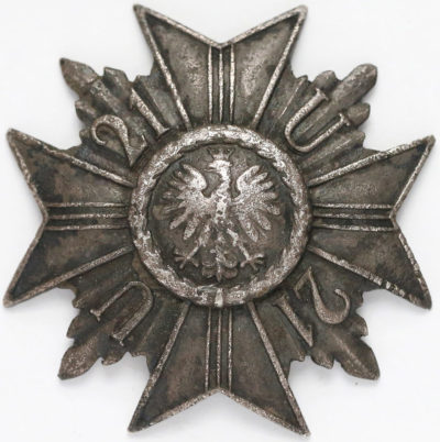 Солдатский полковой знак 21-го уланского полка.