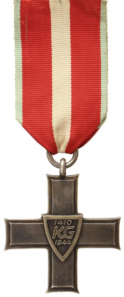 Реверс Ордена Крест Грюнвальда 3-класса.
