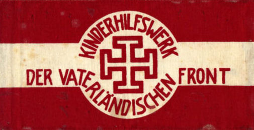 Нарукавная повязка Австрийского отечественного фронта службы поддержки молодежи.