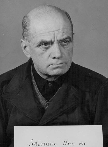 Ганс Зальмут в тюрьме. 1948 г. 