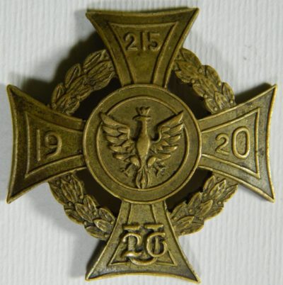 Солдатский полковой знак 26-го уланского полка.