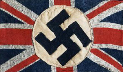 Нарукавная повязка Британской императорской фашистской лигы.