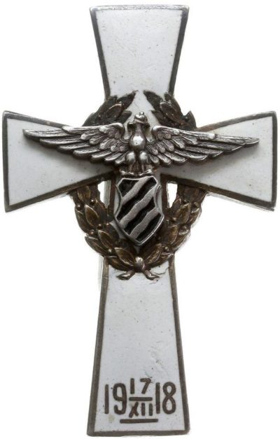 Аверс и реверс полкового знака 86-го пехотного полка.