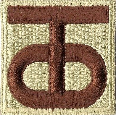 90-я пехотная дивизия. Созданная в 1944 году.