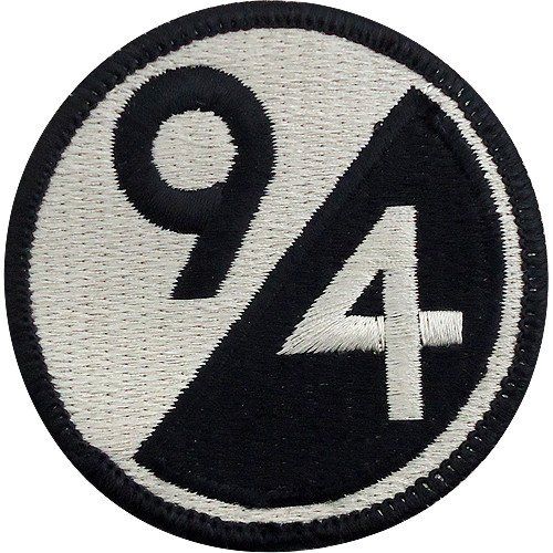 94-я пехотная дивизия. Созданная в 1944 году.