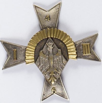 Солдатский полковой знак 6-го полка конных стрелков.