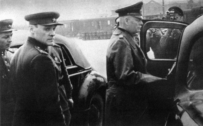 Вильгельм Кейтель под арестом. 1945 г.
