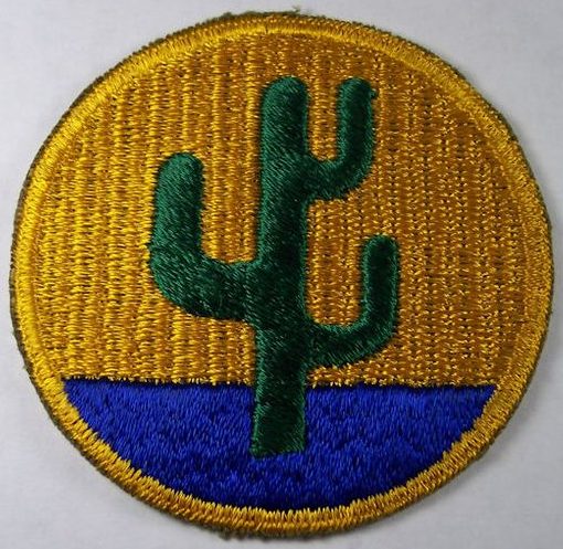 103-я пехотная дивизия. Развернутая в Европе в 1944 г. 