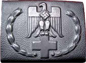 Пряжка рядового состава Немецкого Красного креста образца 1943 г.