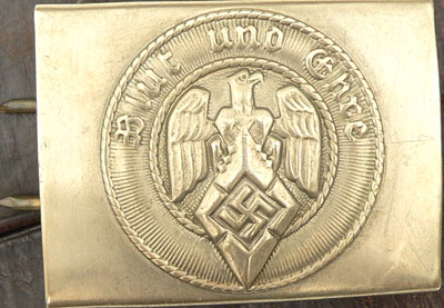 Ремень и латунная пряжка рядового состава Hitlerjugend.
