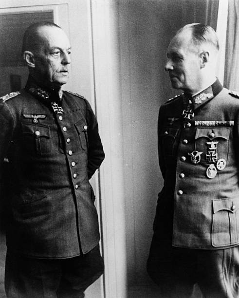 Эрвин Роммель и фон Рундштедт. 1941 г. 