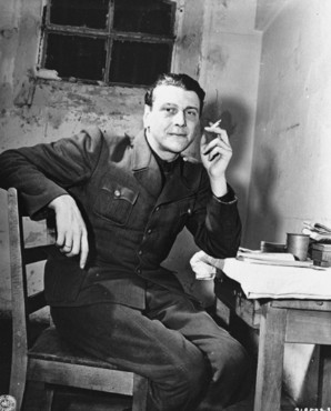 Отто Скорцени в плену. 1945 г. 