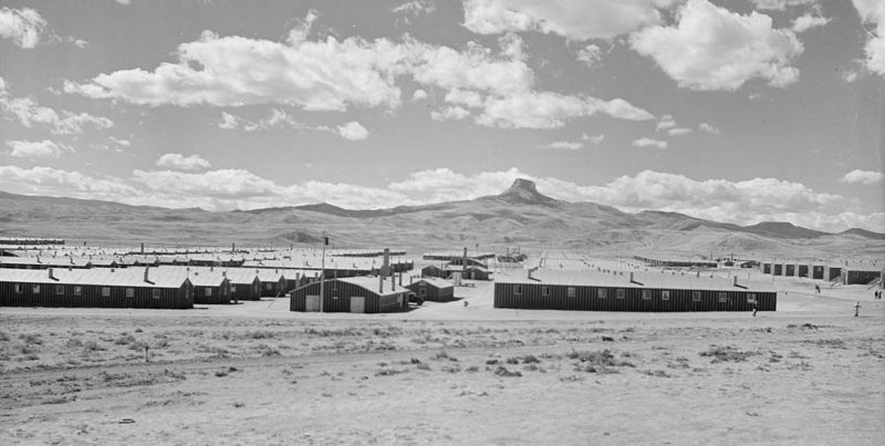 Лагерь «Heart Mountain» в штате Вайоминг для интернированных. Сентябрь 1942 г.