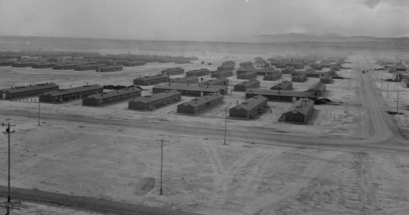 Лагерь «Topaz» в штате Юта для интернированных. Март 1943 г.