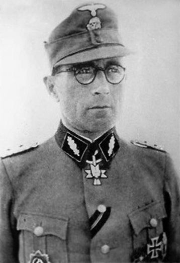 Август Шмидтхубер. Генерал-майор войск СС.