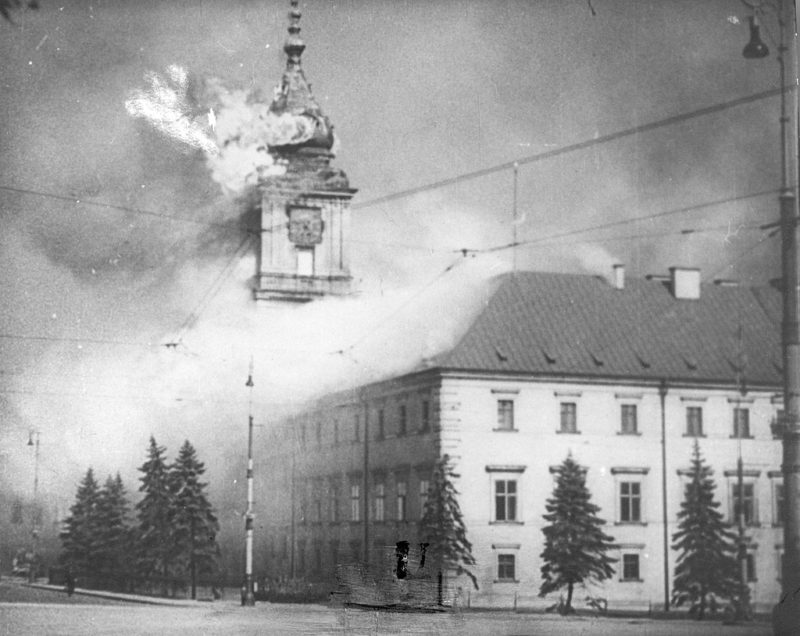 Бомбардировка города. 17 сентября 1939 г.