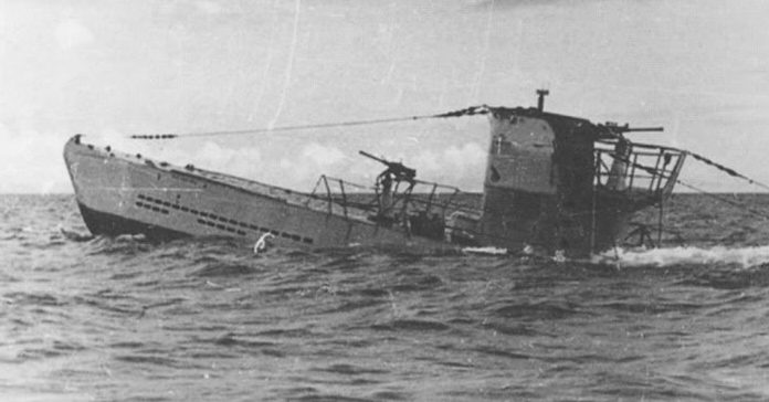 Всплытие подлодки «U-23». Черное море. 1942 г.