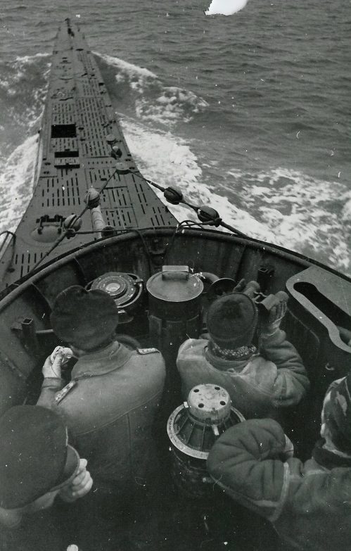 Подлодка «U-33» в море. Февраль 1940 г. 