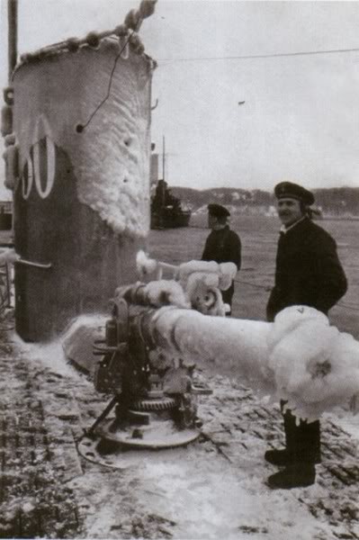 На палубе подлодки «U-30». Декабрь 1940 г.