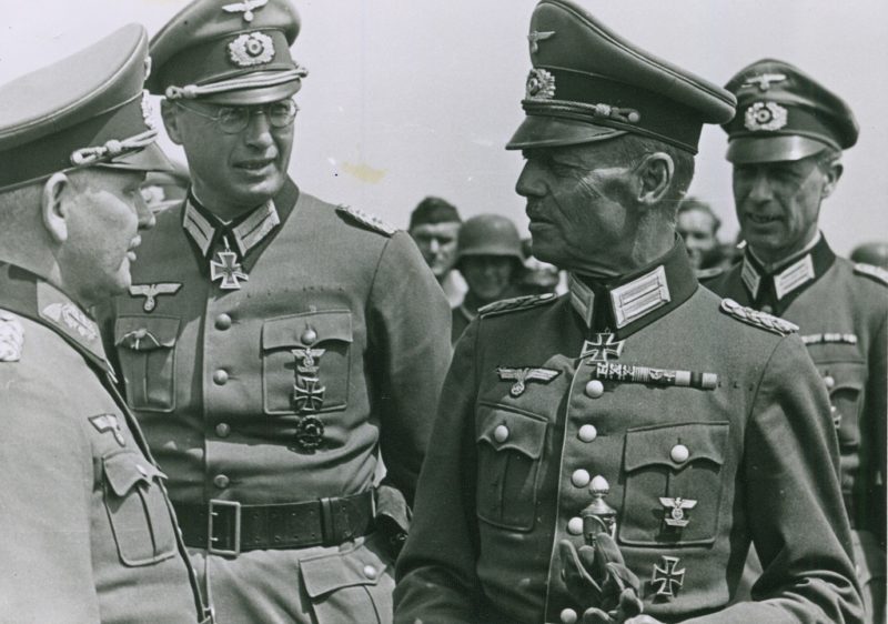 Герд фон Рунштедт на средиземноморском фронте. 1944 г.