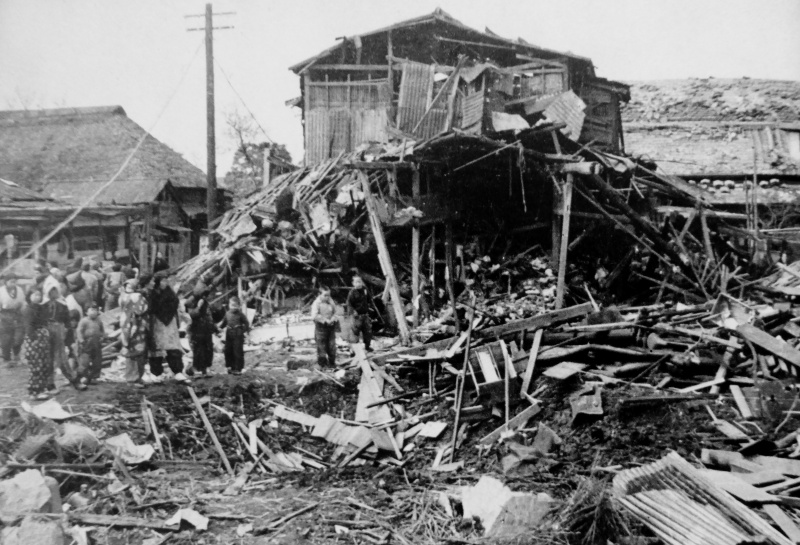 Последствия бомбардировки. 27 января1945 г.