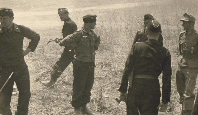 Адельберт Шульц на поле боя. 1939 г.