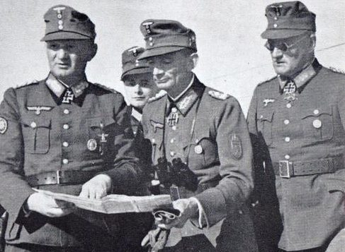 Фердинанд Шернер и Эдуард Дитль. Норвегия. 1943 г. 
