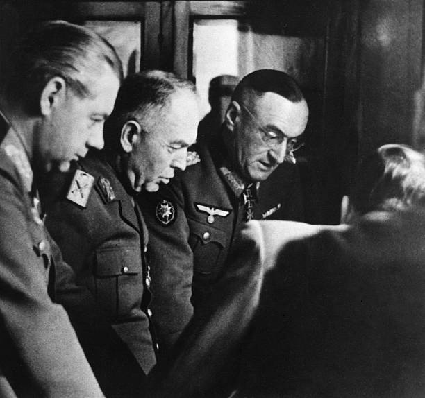Фердинанд Шернер и Ион Антонеску. 1944 г. 