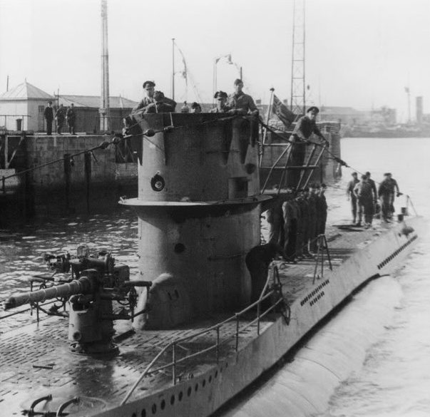 Прибытие подлодки «U-71» на базу. Сент-Назер. Июль 1941 г.