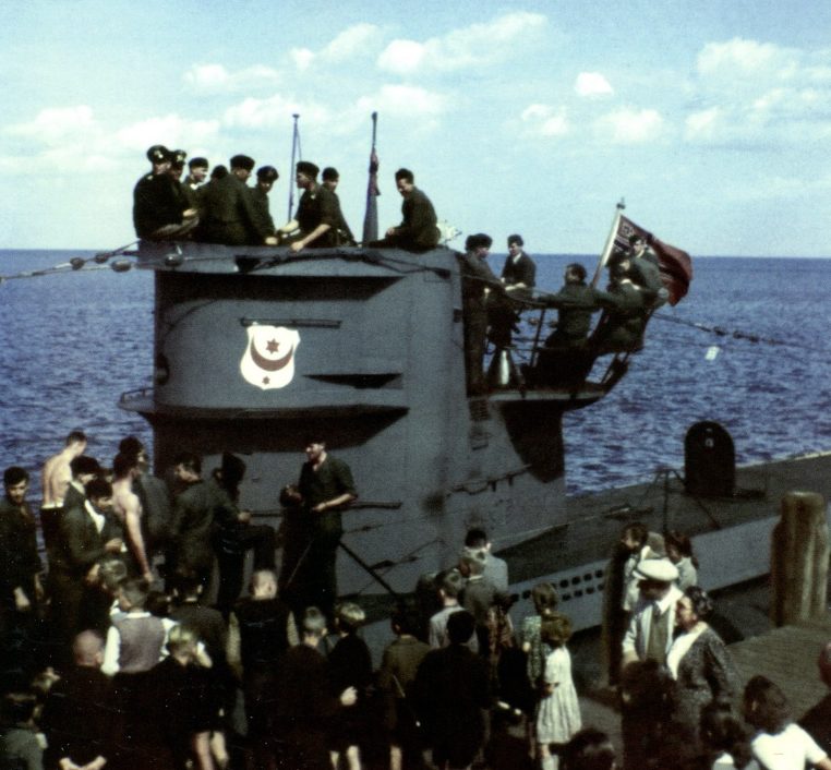 Подлодка «U-403» в порту Данцига. Июль 1941 г. 