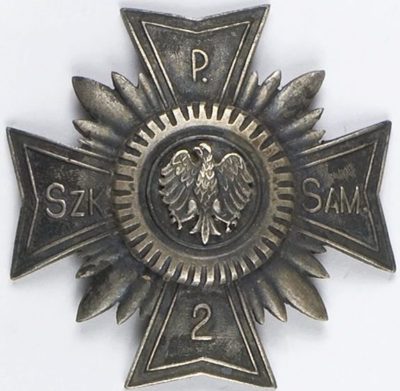 Солдатский полковой знак 2-го учебного автомобильного полка.