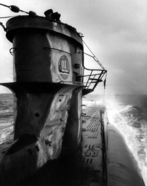 Подлодка «U-83» в северной Атлантике. Октябрь 1941 г.