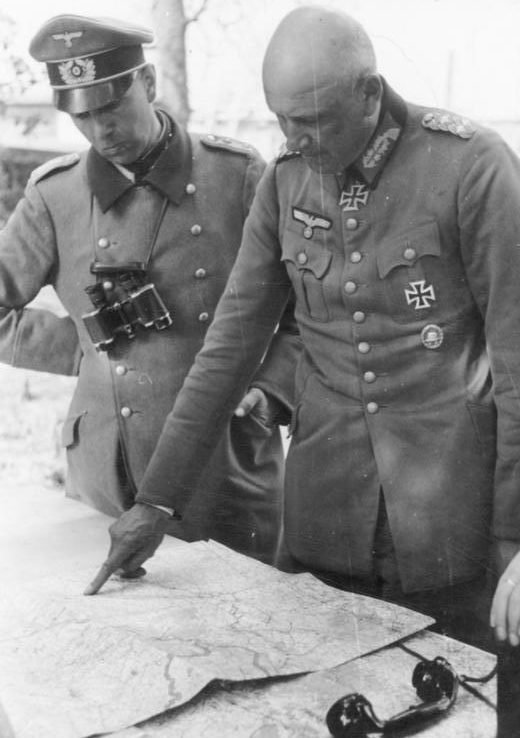 Адольф Штраус на Восточном фронте. 1941 г.