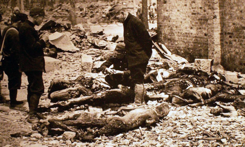 Подсчет жертв. 26 мая 1945 г.