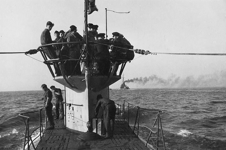 Подлодка «U-52» в море. 1941 г.
