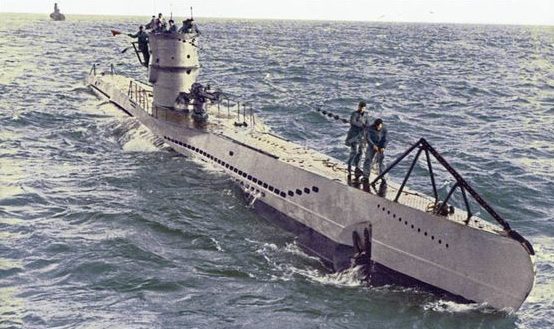 Подлодка «U-101» в море. 1941 г.