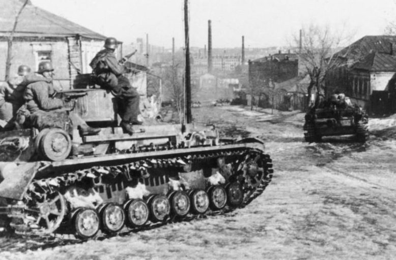 Немцы на Холодной горе. Март 1943 г.