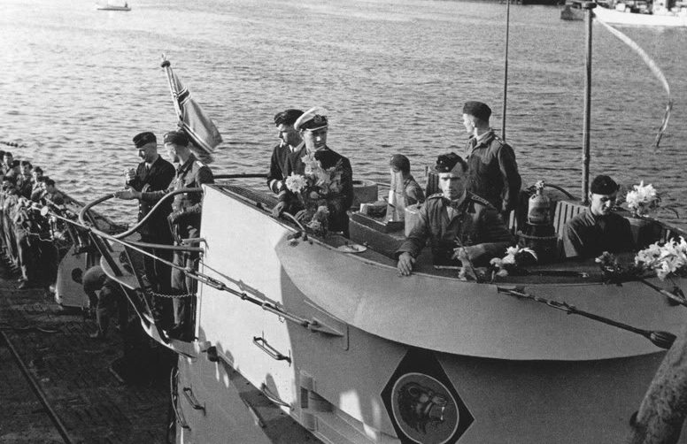 Подлодка «U-66» уходит в поход. 23 июня 1942 г.