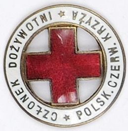 Памятный знак «Пожизненный член Польского Красного Креста».