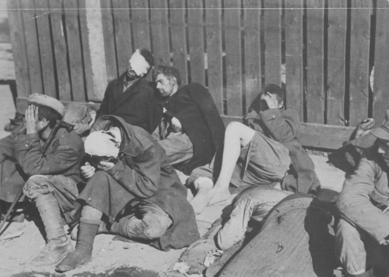 Раненные повстанцы. Август-сентябрь 1944 г.