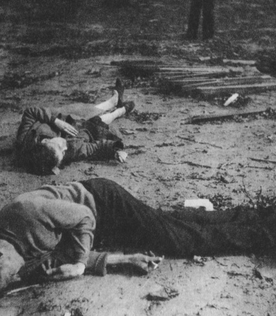 Жертвы немецких авианалетов. Август-октябрь 1944 г.