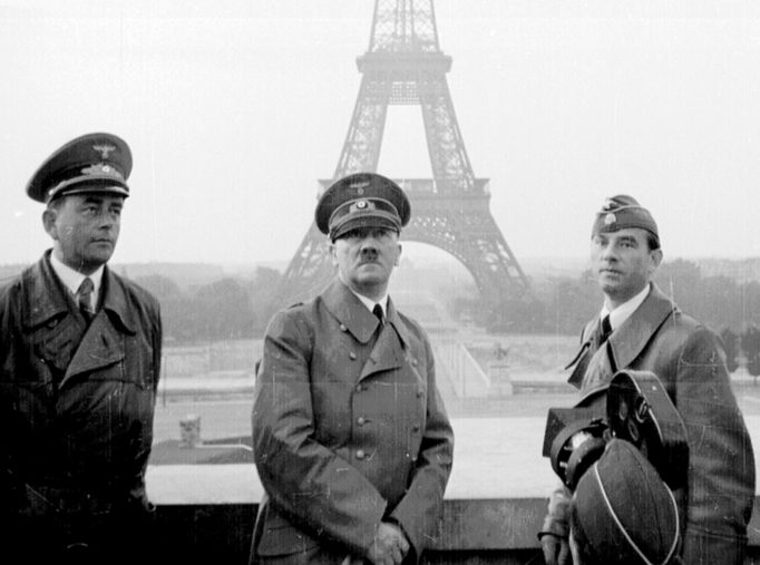 Гитлер в Париже. 28 июня 1940 г. 