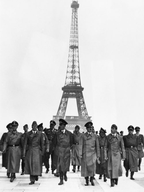Гитлер в Париже. 28 июня 1940 г.