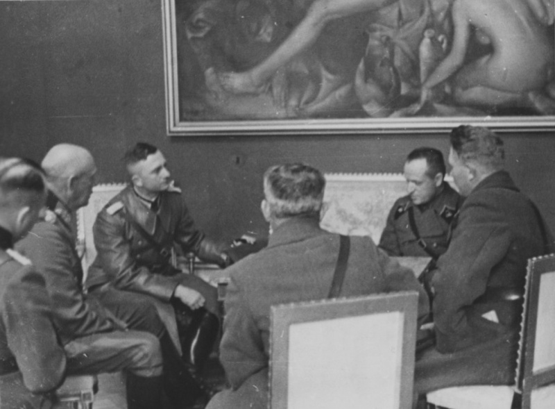 Переговоры советского и немецкого командования по определению демаркационных линий. Сентябрь 1939 г.