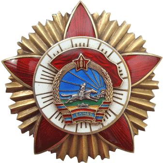 Орден «Красного знамени за воинскую доблесть» (тип IV).