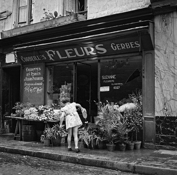 Цветочный магазин. Июль 1940 г.