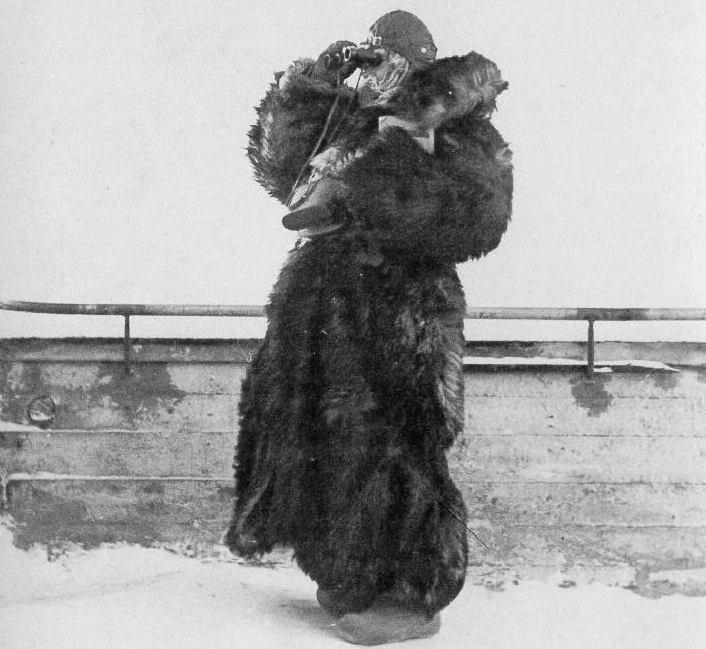 «Финские Лотты» наблюдают за небом в Северной Финляндии. Январь 1940 г.