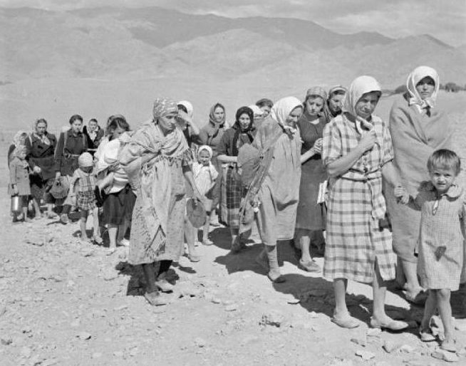 Депортированные в Казахстане. 1944 г.